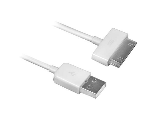 Ewent Charge & Sync cable - Apple 1.0 m USB - iPad1/2/ iPod iPhone3/4 ¤